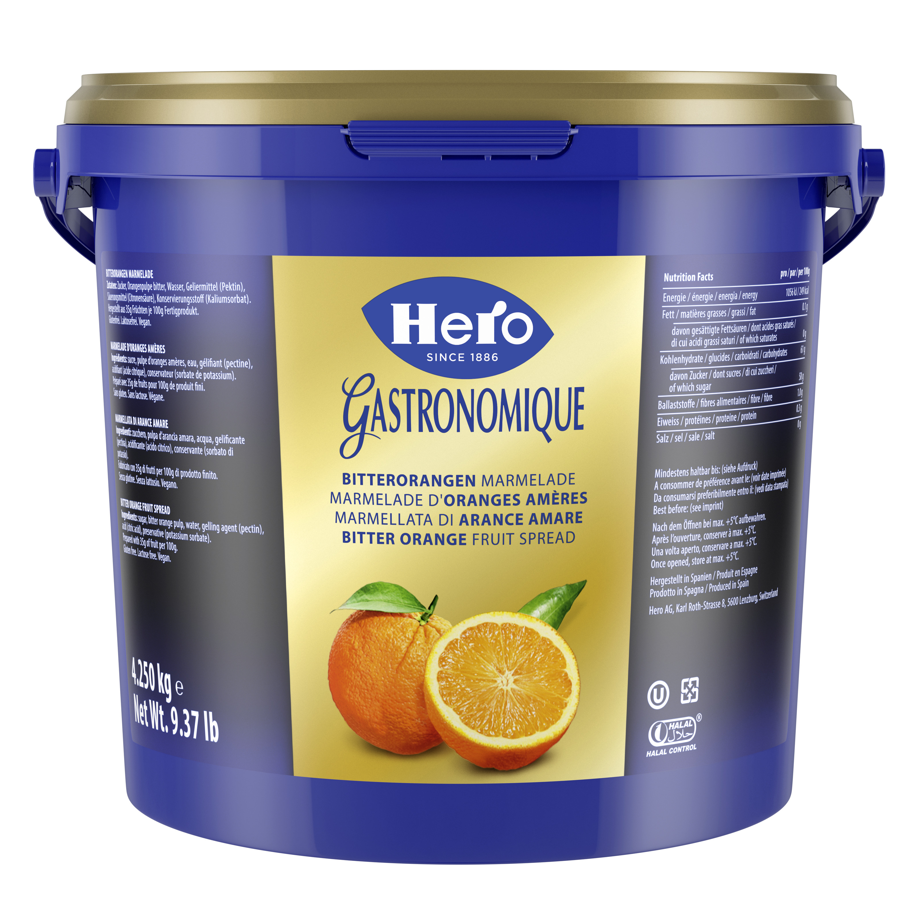 HE bitter orange fruit spread PAI 4